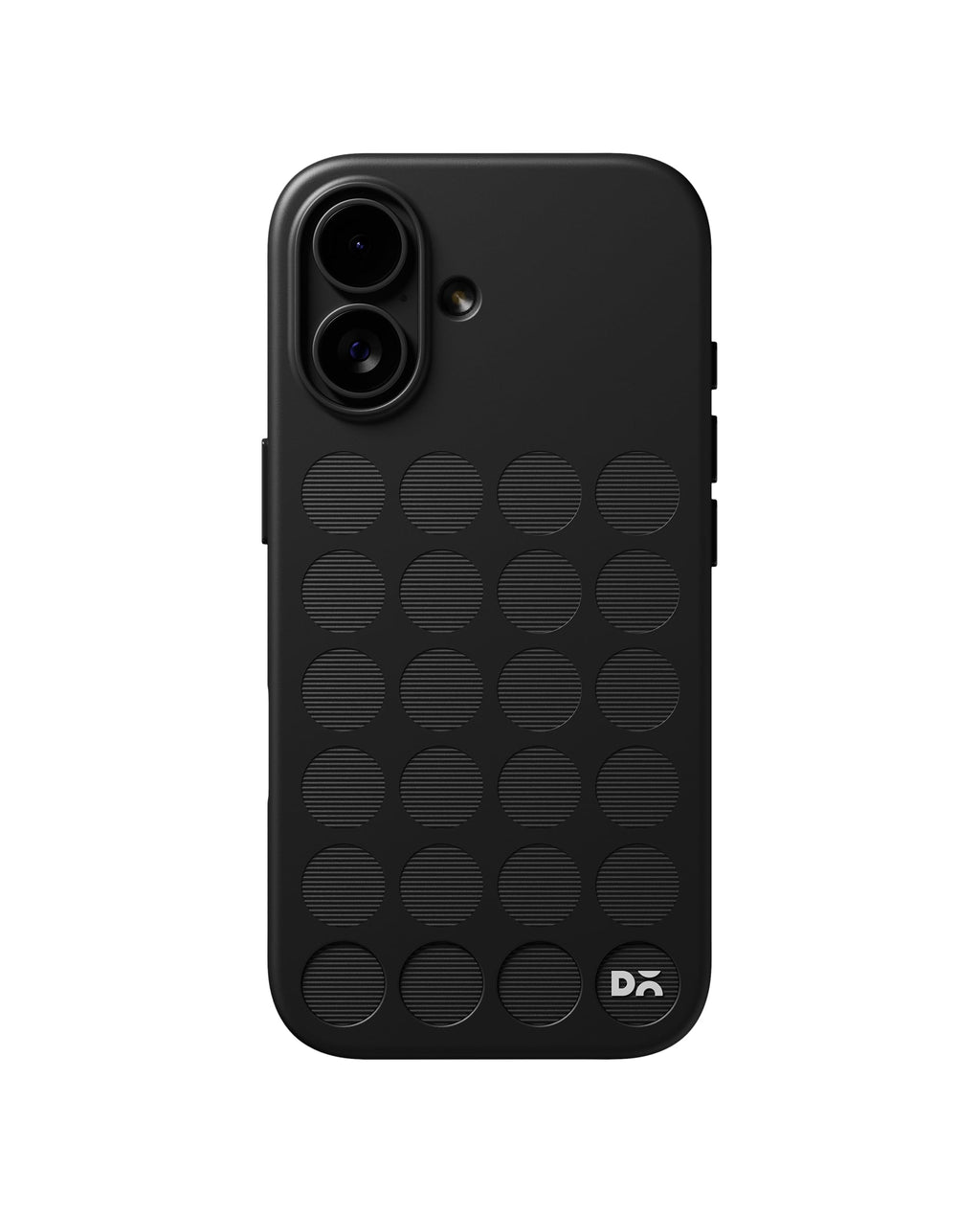 DailyObjects iPhone 16 Stack Signature Magnetic Case Cover | Compatible with Magsafe | Camera & Body Protection | Shock/Scratch Proof| Dual Hybrid Protection | Wireless Charging - Indigo Blue