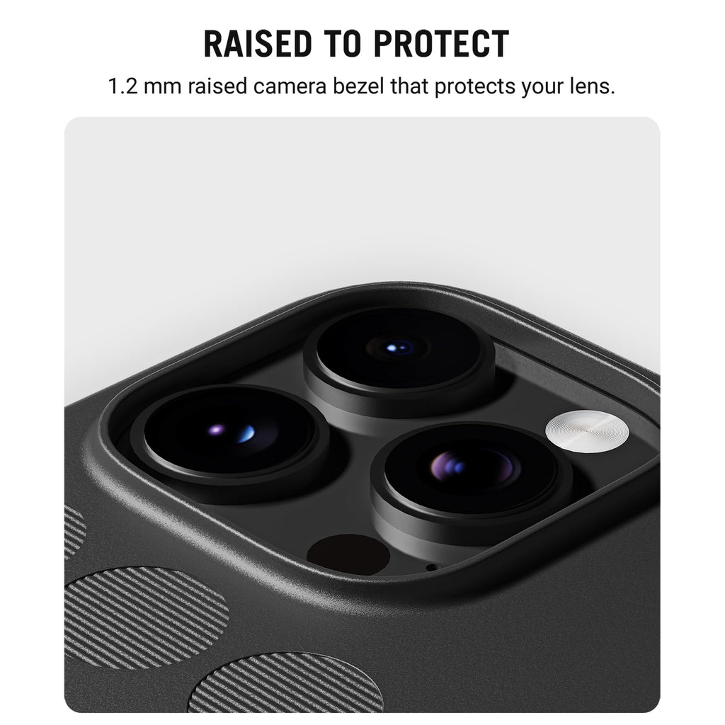 DailyObjects iPhone 16 Stack Signature Magnetic Case Cover | Compatible with Magsafe | Camera & Body Protection | Shock/Scratch Proof| Dual Hybrid Protection | Wireless Charging - Indigo Blue