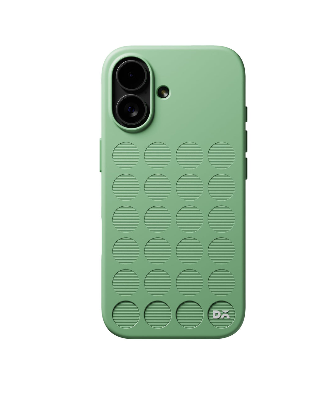DailyObjects iPhone 16 Stack Signature Magnetic Case Cover | Compatible with Magsafe | Camera & Body Protection | Shock/Scratch Proof| Dual Hybrid Protection | Wireless Charging - Indigo Blue
